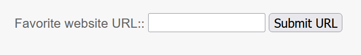 Text Box request Form 2 SubmitFavURL