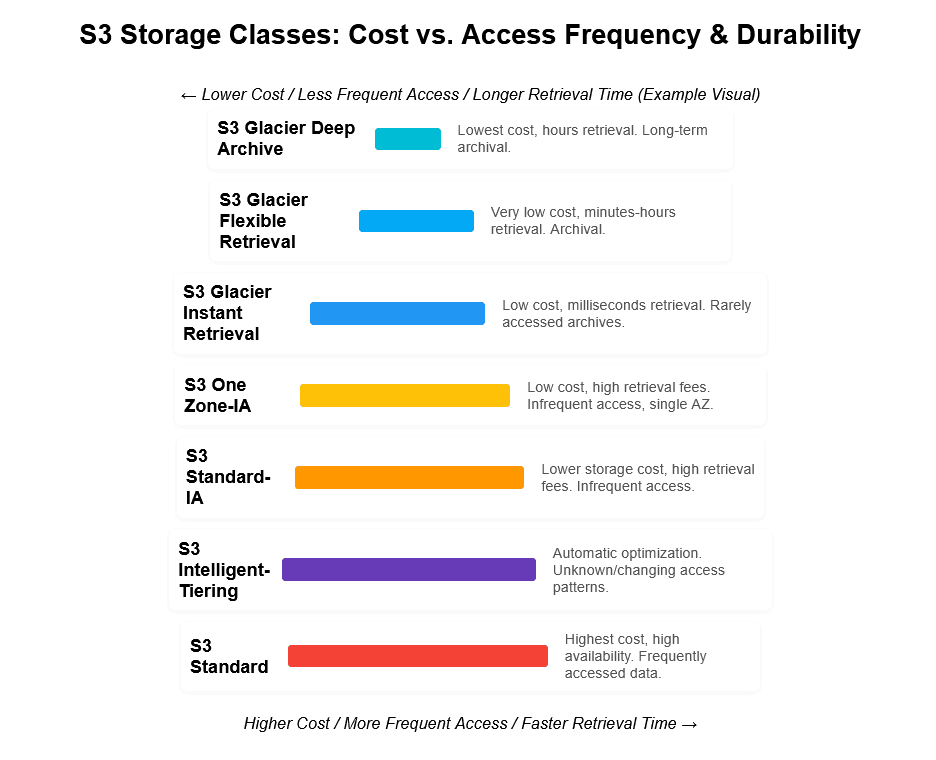 How to Drastically Reduce AWS S3 Costs with Intelligent-Tiering and Lifecycle Policies for Infrequently Accessed Data 1 The S3 Storage Class Spectrum